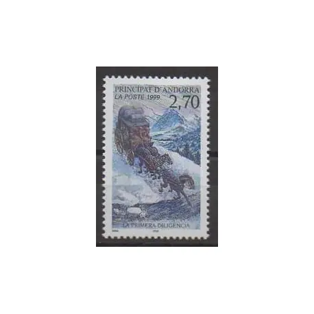 Acheter Direct Andorre - 1999 - No 516 - Transports