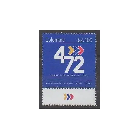 Colombie - 2008 - No 1425 - Service postal Prix Promo