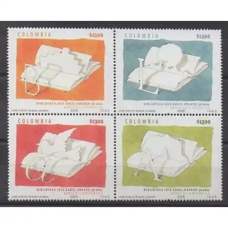 Colombie - 2008 - No 1462/1465 - Littérature Produit De Marque