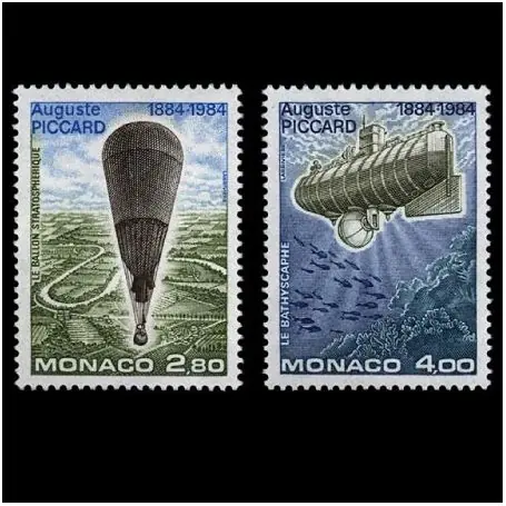 Timbre de collection de Monaco N° 1427/28 neuf sans charnière Réduction