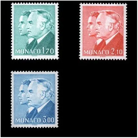 Timbre de collection de Monaco N° 1430/32 neuf sans charnière Must-Have