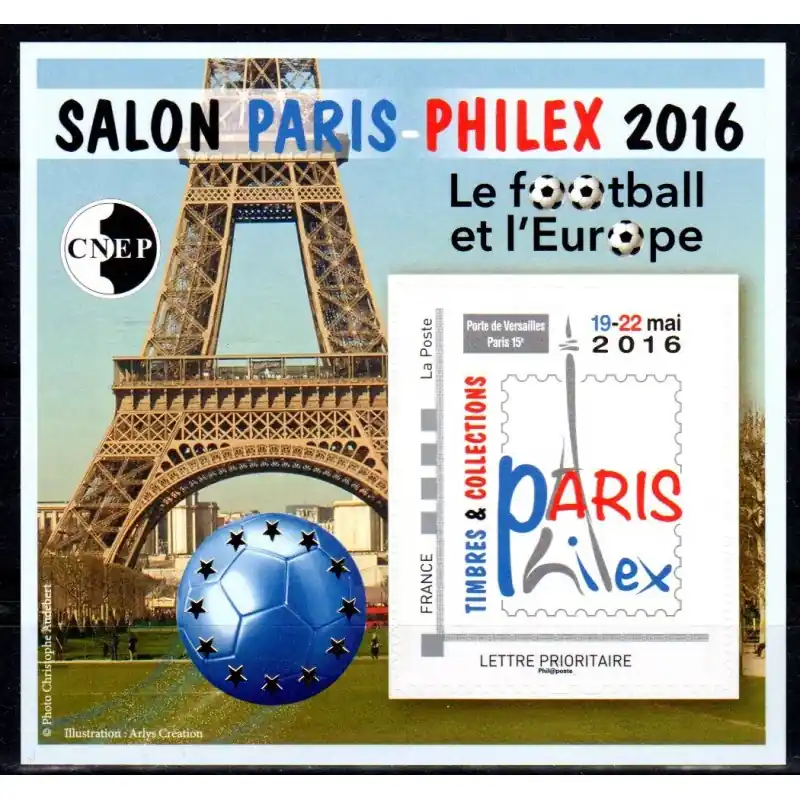 Bloc CNEP n°72  "Salon Philatélique Paris-Philex 2016" Paris Bon Plan