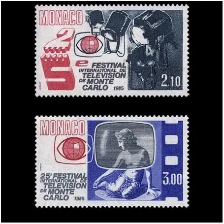 Tendance Timbre de collection de Monaco N° 1446/47 neuf sans charnière