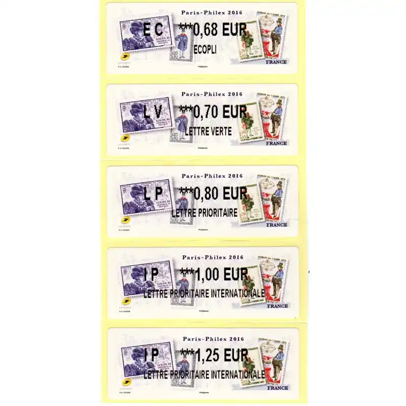 Promotion LISA 2016 "Salon philatélique Paris-Philex 2016"