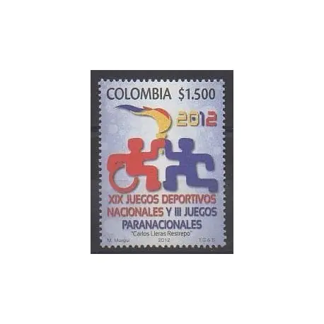 Colombie - 2012 - No 1692 - Sports divers Livraison Express