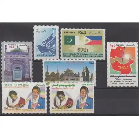 Pakistan - 2009 - No 1272/1278 Solde