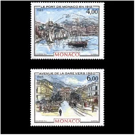 Promotion Saisonnière Timbre de collection de Monaco N° 1492/93 neuf sans charnière