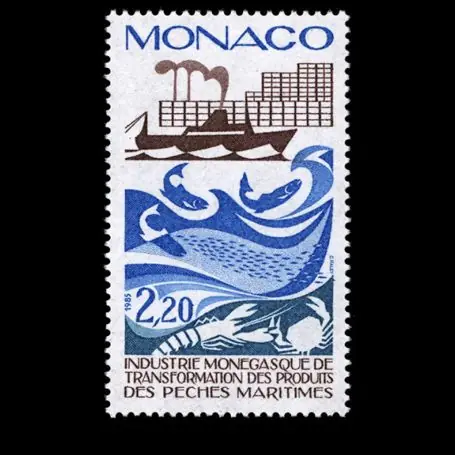 Timbre de collection de Monaco N° 1499 neuf sans charnière Meilleur Prix