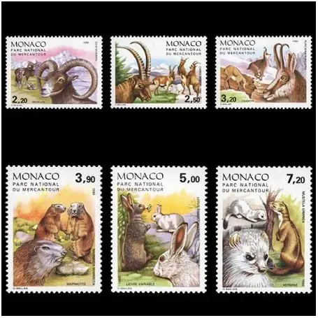 Promotion Timbre de collection de Monaco N° 1522/27 neuf sans charnière