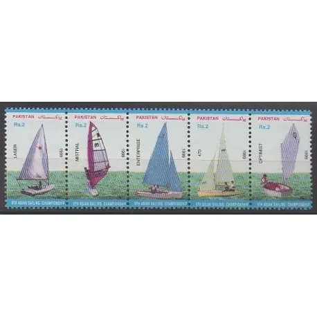 Nouveauté Pakistan - 1999 - No 1012/1016 - Navigation
