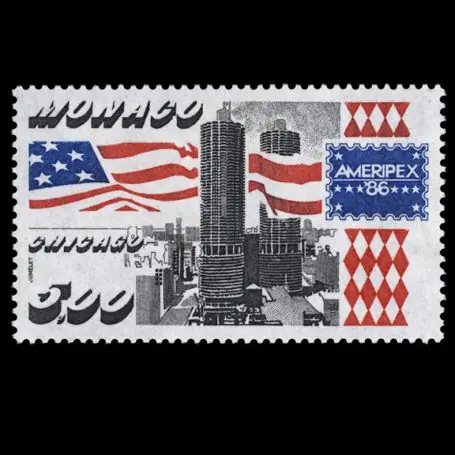 Nouveauté Timbre de collection de Monaco N° 1537 neuf sans charnière