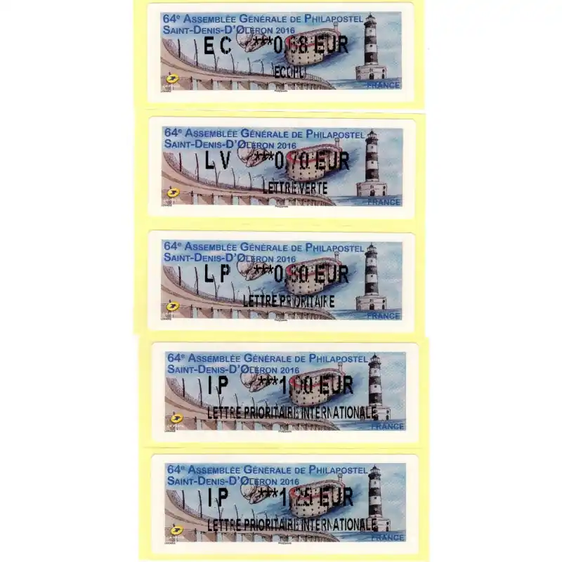 LISA 2016 "64ème Assemblée Générale de Philapostel" Saint-Denis-D'Oléron En Vogue