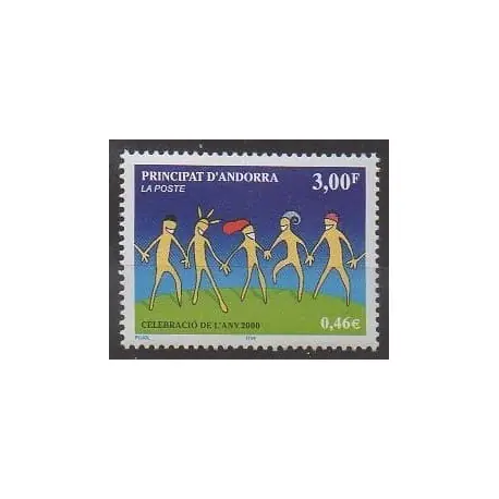 Andorre - 2000 - No 525 Prix Cassé