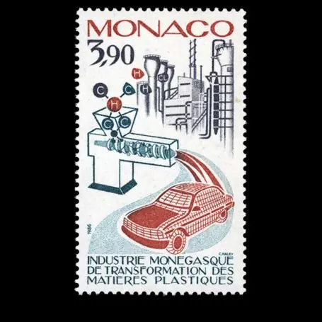Timbre de collection de Monaco N° 1553 neuf sans charnière Dernière Chance
