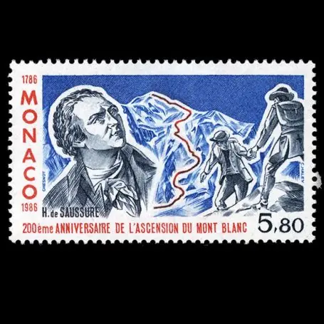 Timbre de collection de Monaco N° 1556 neuf sans charnière Prix Bas