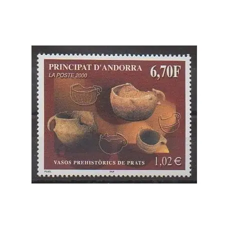Nouvelle Collection Andorre - 2000 - No 538 - Histoire