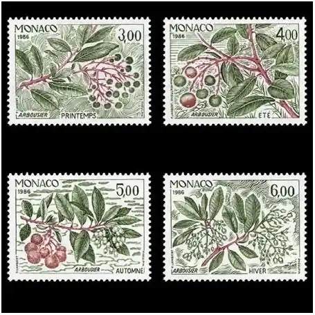 Bon Plan Timbre de collection de Monaco N° 1557/60 neuf sans charnière