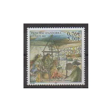 Andorre - 2001 - No 551 Paiement Sécurisé
