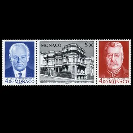 Timbre de collection de Monaco N° 1564A neuf sans charnière Expédition Rapide