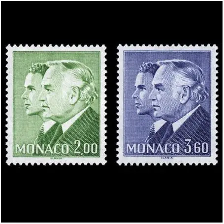 Timbre de collection de Monaco N° 1589/90 neuf sans charnière Pas Cher