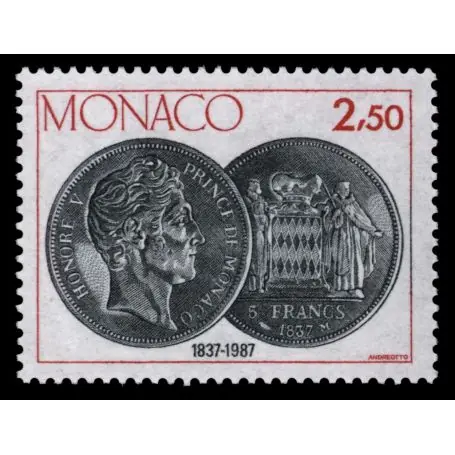Prix Bas Timbre de collection de Monaco N° 1600 neuf sans charnière