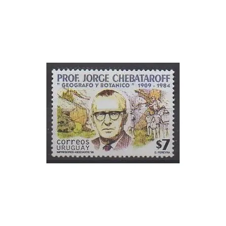 Uruguay - 1999 - No 1805 - Célébrités Vente Flash