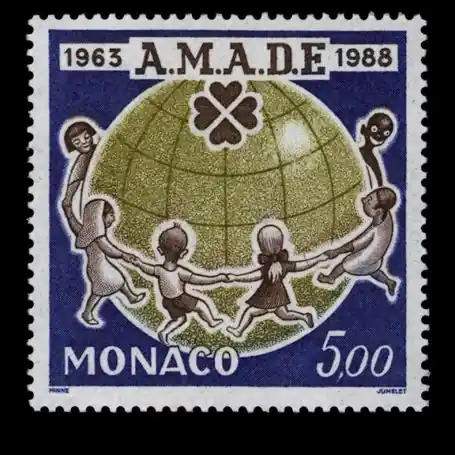 Garantie Incluse Timbre de collection de Monaco N° 1625 neuf sans charnière
