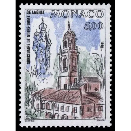 Prix Bas Timbre de collection de Monaco N° 1635 neuf sans charnière