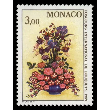 Timbre de collection de Monaco N° 1660 neuf sans charnière Premium