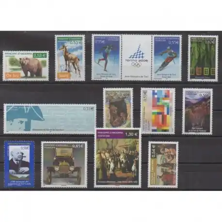 Meilleure Vente Andorre - Année complète - 2006 - No 620/632