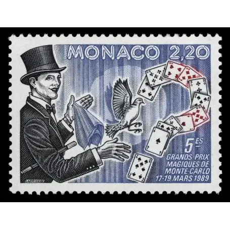 Must-Have Timbre de collection de Monaco N° 1678 neuf sans charnière