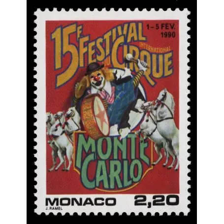 Soldes Timbre de collection de Monaco N° 1703 neuf sans charnière