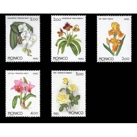 Timbre de collection de Monaco N° 1710/14 neuf sans charnière Meilleure Vente