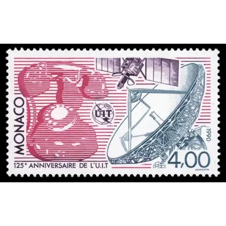 Fait Main Timbre de collection de Monaco N° 1718 neuf sans charnière