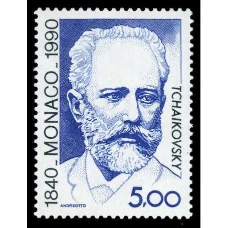 Édition Limitée Timbre de collection de Monaco N° 1746 neuf sans charnière