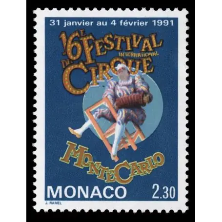 Prix Réduit Timbre de collection de Monaco N° 1753 neuf sans charnière