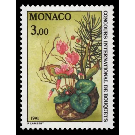 Timbre de collection de Monaco N° 1759 neuf sans charnière Prix Choc