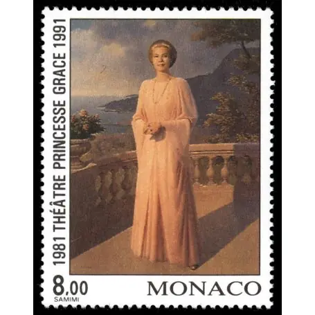 Timbre de collection de Monaco N° 1786 neuf sans charnière Super Prix