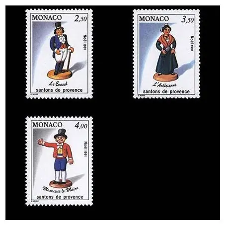 Timbre de collection de Monaco N° 1794/96 neuf sans charnière Quantité Limitée