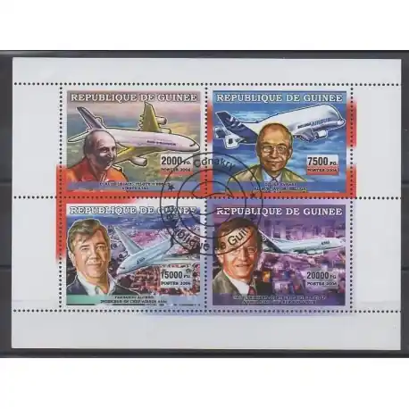 Meilleure Qualité Guinée - 2006 - No 2791/2794 - Aviation - Oblitérés