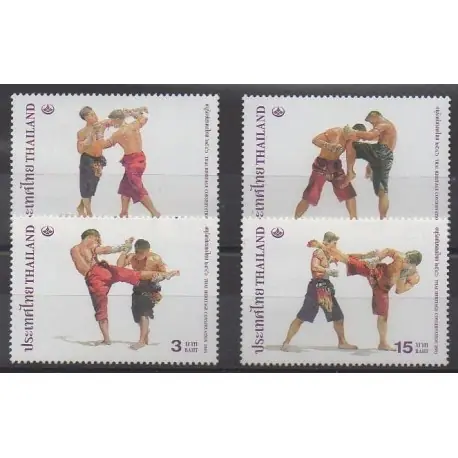 Achetez Aujourd’hui Thaïlande - 2003 - No 2048/2051 - Sports divers