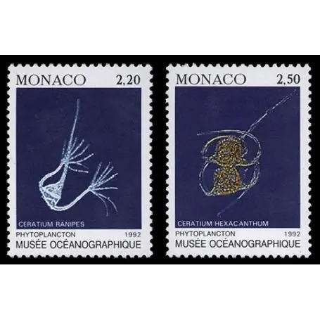 Bon Plan Timbre de collection de Monaco N° 1850/51 neuf sans charnière