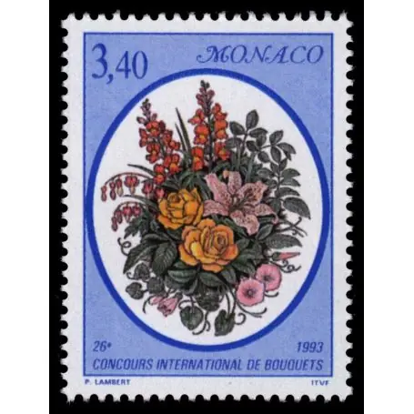 Artisanat Timbre de collection de Monaco N° 1868 neuf sans charnière