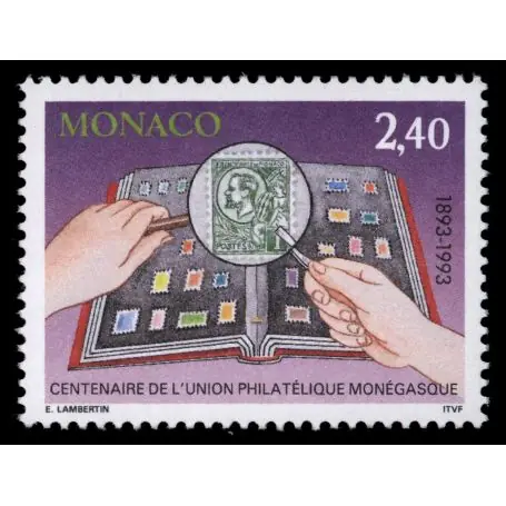 Timbre de collection de Monaco N° 1911 neuf sans charnière Expédié Aujourd’hui
