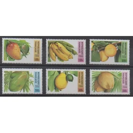 Offre Limitée Togo - 1997 - No 1562/1566A - Fruits ou légumes