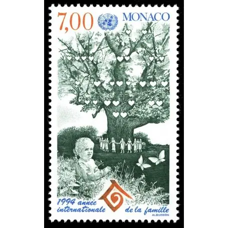 Petit Prix Timbre de collection de Monaco N° 1939 neuf sans charnière