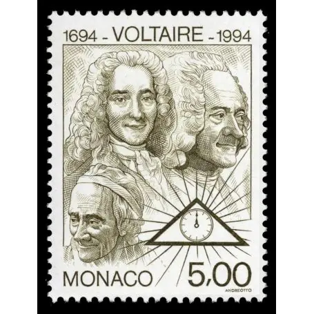 Original Timbre de collection de Monaco N° 1962 neuf sans charnière