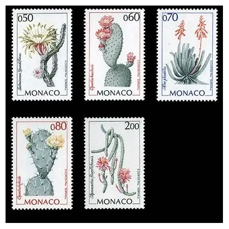 Meilleure Qualité Timbre de collection de Monaco N° 1966/70 neuf sans charnière