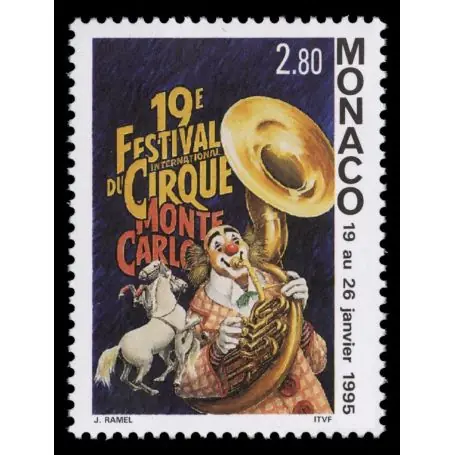 Timbre de collection de Monaco N° 1971 neuf sans charnière Prix Bas