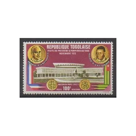 Togo - 1972 - No PA191 - Histoire Livraison Mondiale